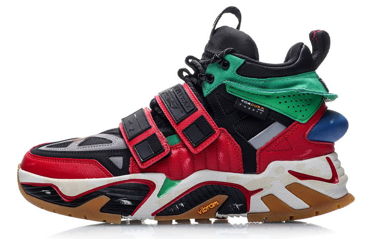 Li-Ning Silvery Hi x New York Fashion Week 'Black Red Green' AGBP083-4