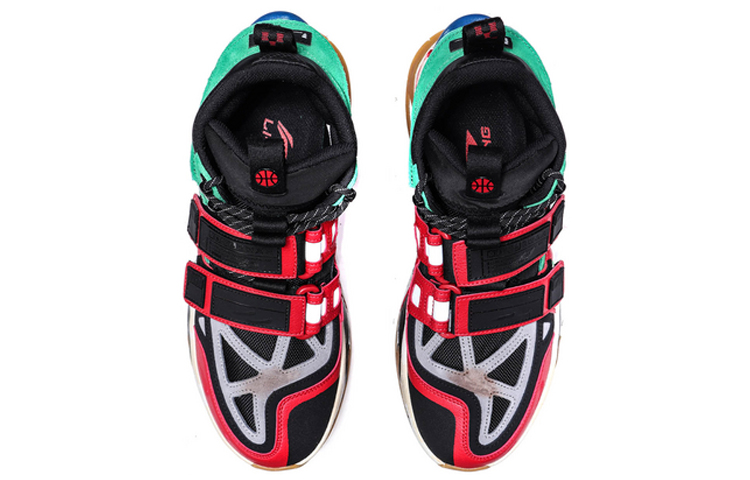 Purchase Li-Ning Silvery Hi x New York Fashion Week ''Schwarz Rot Grün'' AGBP083-4