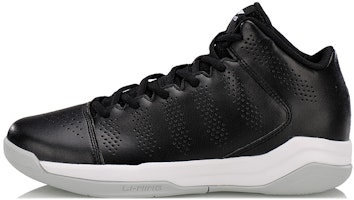 Li-Ning Simple Battle Mid 'Black White' ABFN003-4 Li-Ning Simple Battle Mid 'Black White' ABFN003-4
