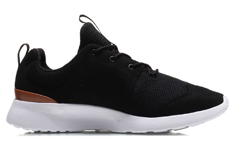 Order Li-Ning Eenvoudige Lichtgewicht Hardloopschoen ''Zwart'' ARJN007-4