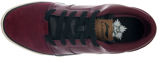 Lookbook Li-Ning SKATE LO ''Burgundy Street'' Sneakers ALAH075-2
