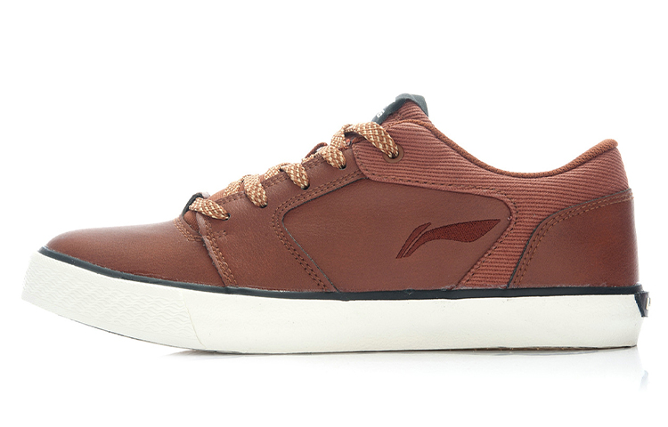 Li-Ning Skate Low 'Brown White' ALAJ009-4