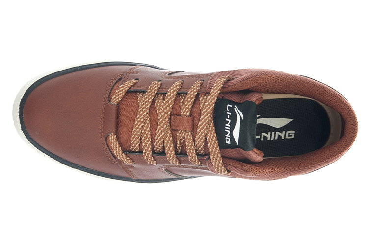 Lookbook Li-Ning Skate Low 'Marrón Blanco' ALAJ009-4