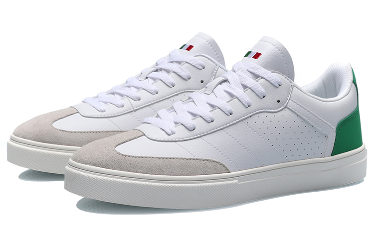 Lookbook Li-Ning Skate Low 'White Green' AGCP101-3