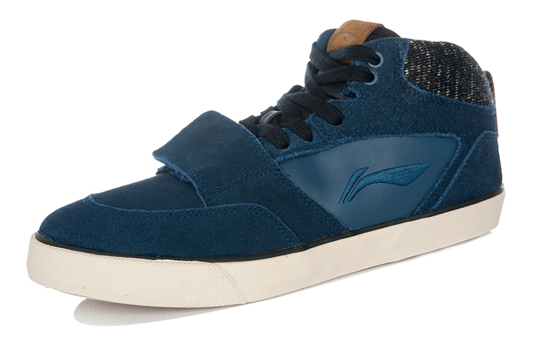 Order 리닝 스케이트 미드 '딥 블루 화이트' (Li-Ning Skate Mid 'Deep Blue White') ALAH073-1