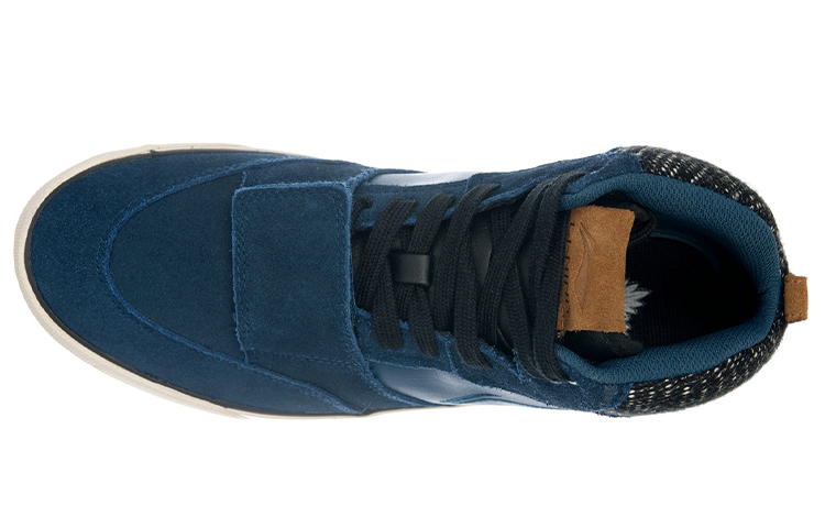 Lookbook 리닝 스케이트 미드 '딥 블루 화이트' (Li-Ning Skate Mid 'Deep Blue White') ALAH073-1