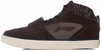 Li-Ning Skate Mid 'Deep Brown White' ALAH073-3 Li-Ning Skate Mid 'Deep Brown White' ALAH073-3