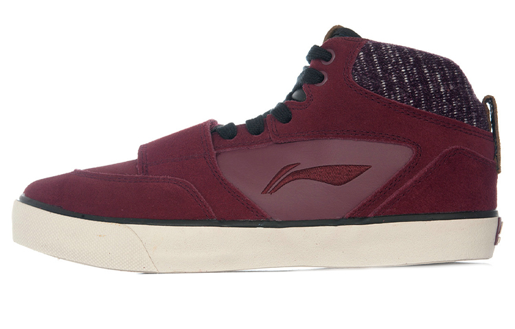 Li-Ning Skate Mid 'Deep Red White' ALAH073-2