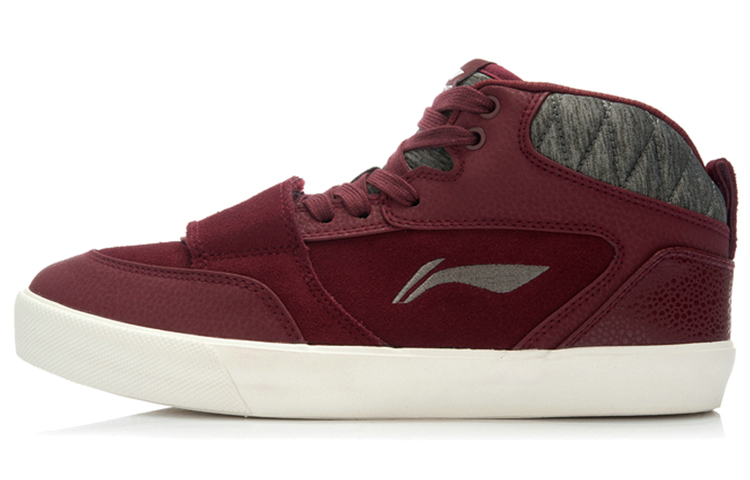 Li-Ning Skate Mid FL 'Deep Red' ALAJ069-4