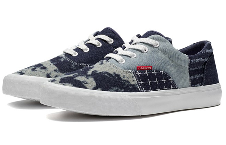 Lookbook Sepatu Skate Li-Ning Low 'Biru' AGCS173-1
