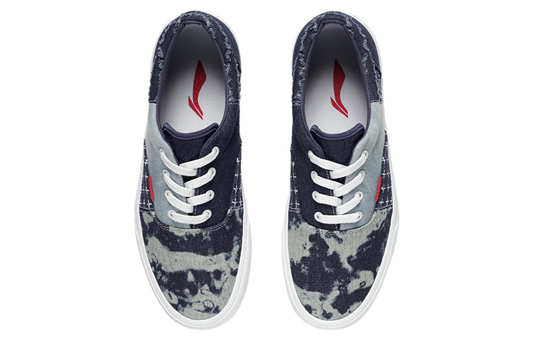 Shop Sepatu Skate Li-Ning Low 'Biru' AGCS173-1