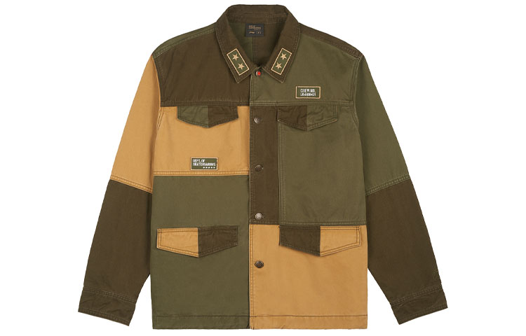 Li-Ning Skateboarding Colorblock Loose-Fit Casual Jacket for Men AFDR421-1
