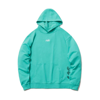 Li-Ning Skateboarding Printed Pullover Loose Sweatshirt Men’s Ice Green AWDR117-1
