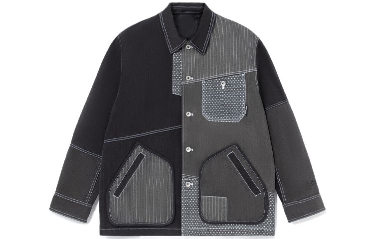 Li-Ning Skateboarding Series Loose Fit 3-in-1 Jacket Black AWBR009-1