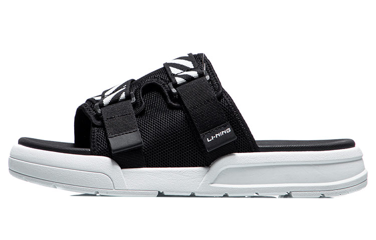Li-Ning Slides 'Black White' AGAR013-3