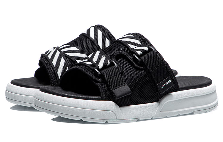 Lookbook Li-Ning Ciabatte ''Nero Bianco'' AGAR013-3