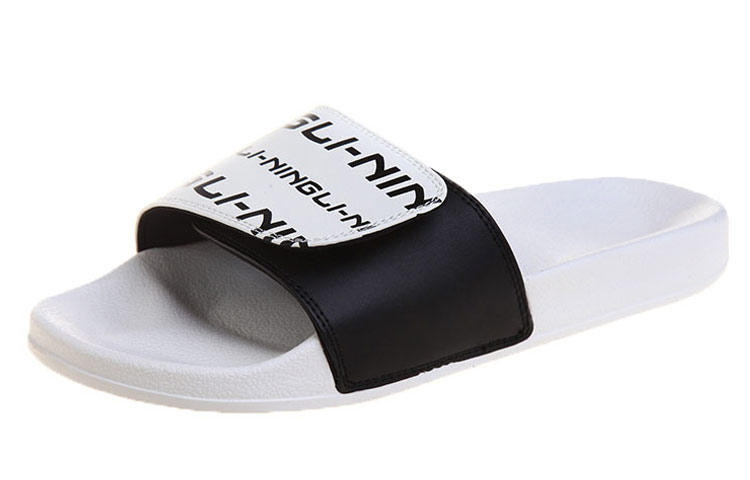 Lookbook Selipar Li-Ning 'Hitam Putih' AGAR021-2