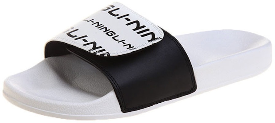 리닝 슬라이드 블랙/화이트 (Lining Seullaideu Beullaeg/Hwaiteu) AGAR021-2 Lookbook 리닝 슬라이드 블랙/화이트 (Lining Seullaideu Beullaeg/Hwaiteu) AGAR021-2