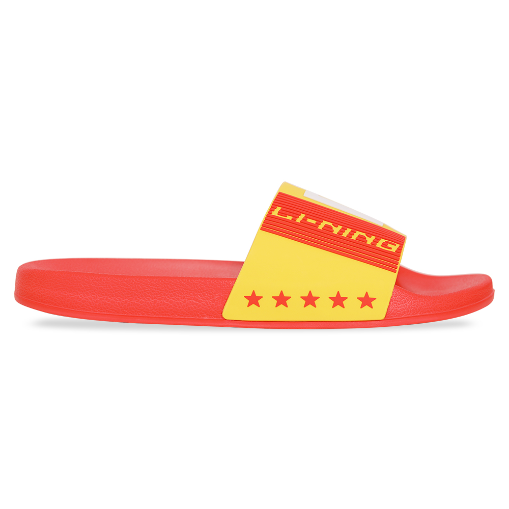Lookbook Li-Ning Slides ''Rood Geel'' ALSS005-1
