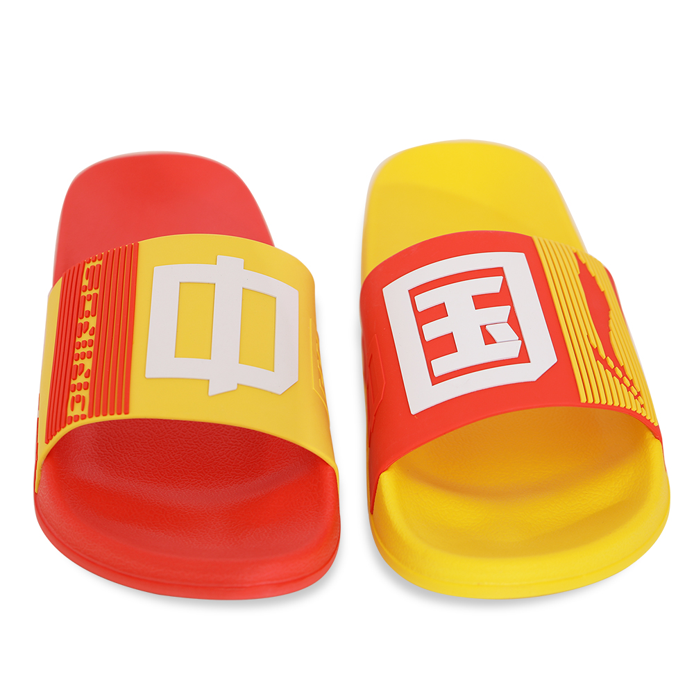 Shop Li-Ning Slides ''Rood Geel'' ALSS005-1