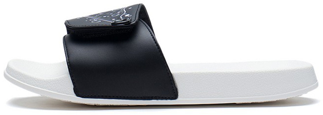 Li-Ning Slipper Slides 'Black White' AGAS001-1 Buy Li-Ning Slipper Slides 'Black White' AGAS001-1