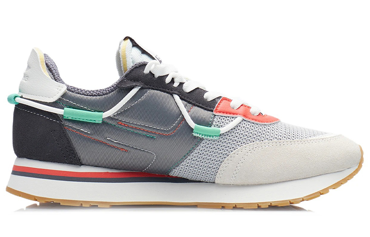 Order Li-Ning Smash Star ''Gris Blanc'' AGCR329-5