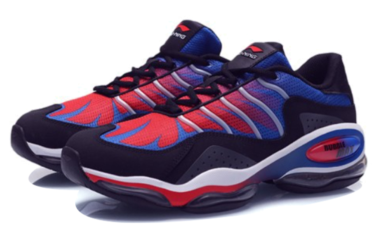 Lookbook Li-Ning Sneaker Low ''Schwarz Blau'' AGLP055-4