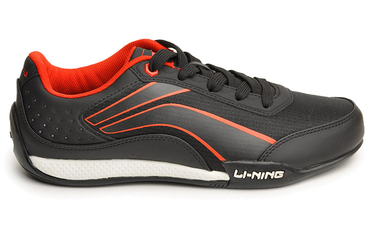 Order 李寧スニーカー ロー "黒赤白" (Rīningu Sunīkā Rō "Kuro Aka Shiro") ALCH055-1