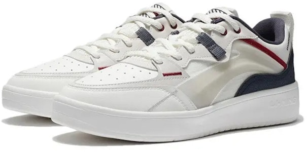 Li-Ning Sepatu Sneaker Rendah 'Abu Putih' AGCS085-1 Lookbook Li-Ning Sepatu Sneaker Rendah 'Abu Putih' AGCS085-1