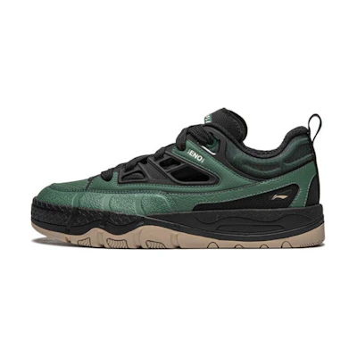 Li-Ning Sneakers Low 'Black Green'