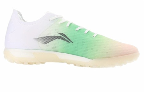 LiNing李寧 足球鞋 男款 白綠色 Order LiNing李寧 足球鞋 男款 白綠色