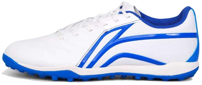 LiNing李寧 人造草地 減震防滑耐磨 足球鞋 男款 白藍 Buy LiNing李寧 人造草地 減震防滑耐磨 足球鞋 男款 白藍