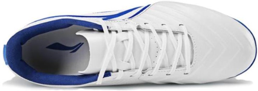 LiNing李寧 人造草地 減震防滑耐磨 足球鞋 男款 白藍 Lookbook LiNing李寧 人造草地 減震防滑耐磨 足球鞋 男款 白藍