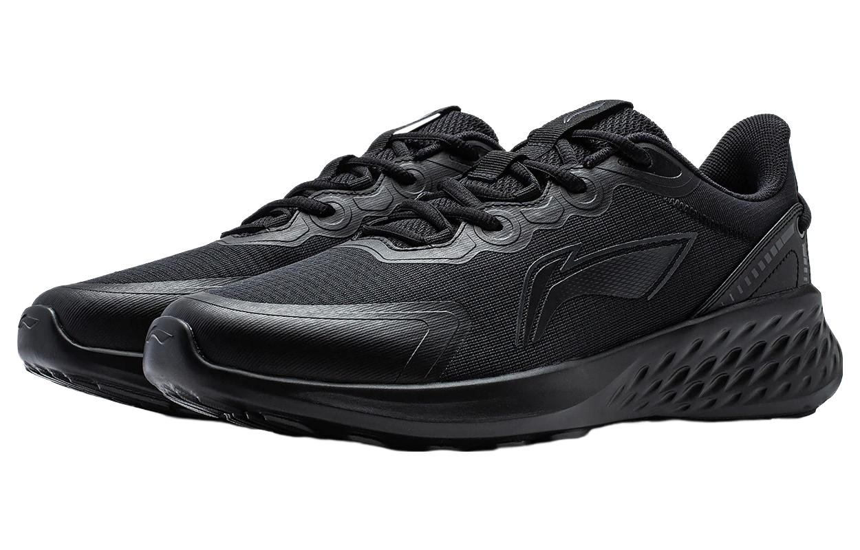 Shop Li-Ning Soft ''Nero Basse Running Scarpe'' ARST047-5
