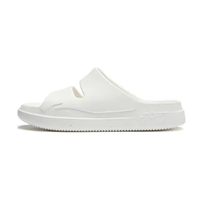 Li-Ning Soft 'White Low-Heel Unisex Slides'
