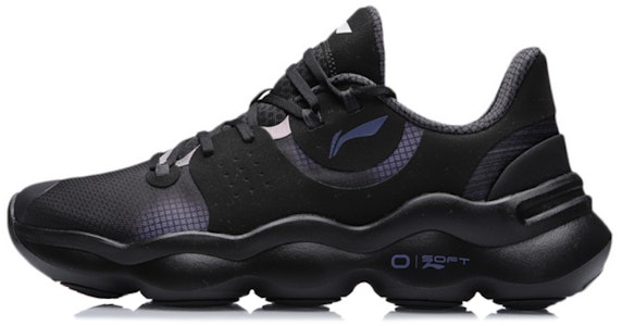 李宁 Soft Bubble 減震防滑耐磨 低幫 運動休閒鞋 黑紫 Buy 李宁 Soft Bubble 減震防滑耐磨 低幫 運動休閒鞋 黑紫