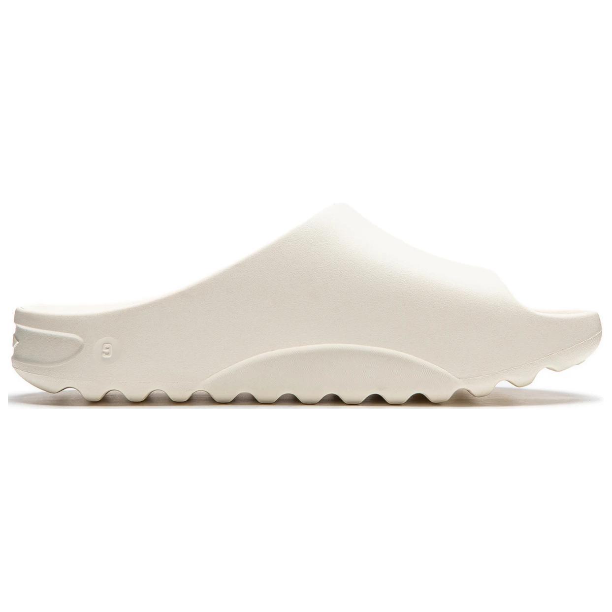 Order LiNing李寧 Soft 輕盈軟彈 增高顯瘦 減震耐磨 休閒百搭一字拖鞋 男女同款 米白