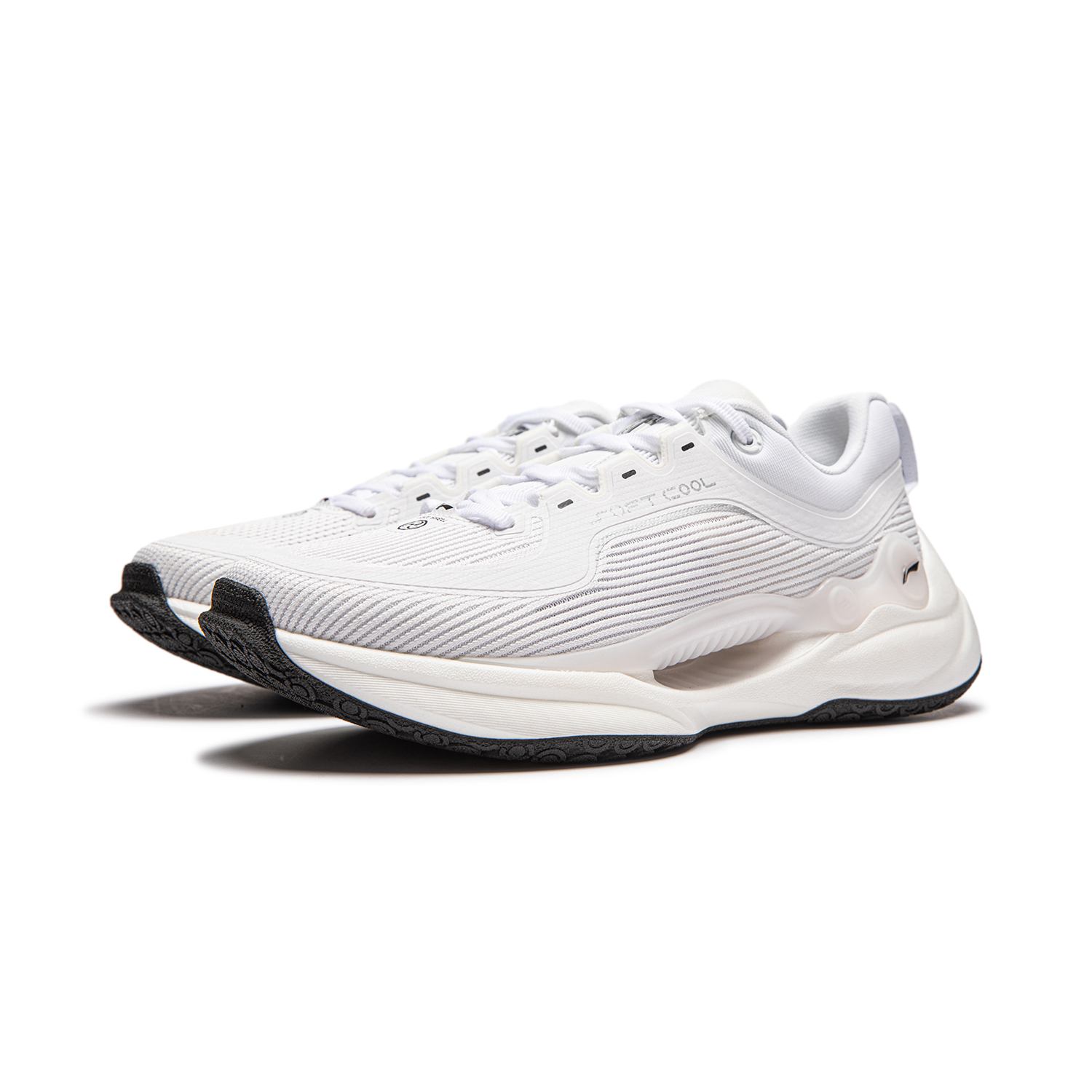 Shop 리닝 소프트 쿨 '트리플 화이트' (Li-ning Sopeu Teu Kul 'Teuripeul Hwaiteu') AGLU025-2