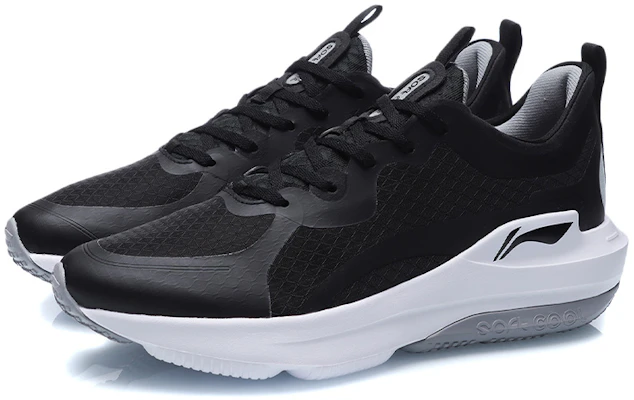 리닝 소프트 쿨 로우 '블랙 화이트' (Li-Ning Soft Cool Low 'Black White') ARHR045-2 Lookbook 리닝 소프트 쿨 로우 '블랙 화이트' (Li-Ning Soft Cool Low 'Black White') ARHR045-2