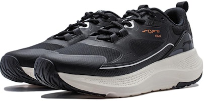 LiNing李寧 Soft ELEMENT 舒適 防滑 生活休閒鞋 男款 黑色 Sizing LiNing李寧 Soft ELEMENT 舒適 防滑 生活休閒鞋 男款 黑色