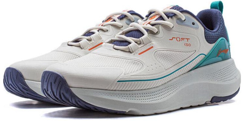 Li-Ning Soft GO Low 'Comfort White Blue' AGLU011 Lookbook Li-Ning Soft GO Low 'Comfort White Blue' AGLU011