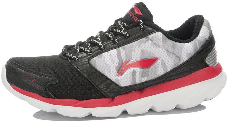 Li-Ning Soft Low Top Running 'Black Red' ARBK067-1 Order Li-Ning Soft Low Top Running 'Black Red' ARBK067-1