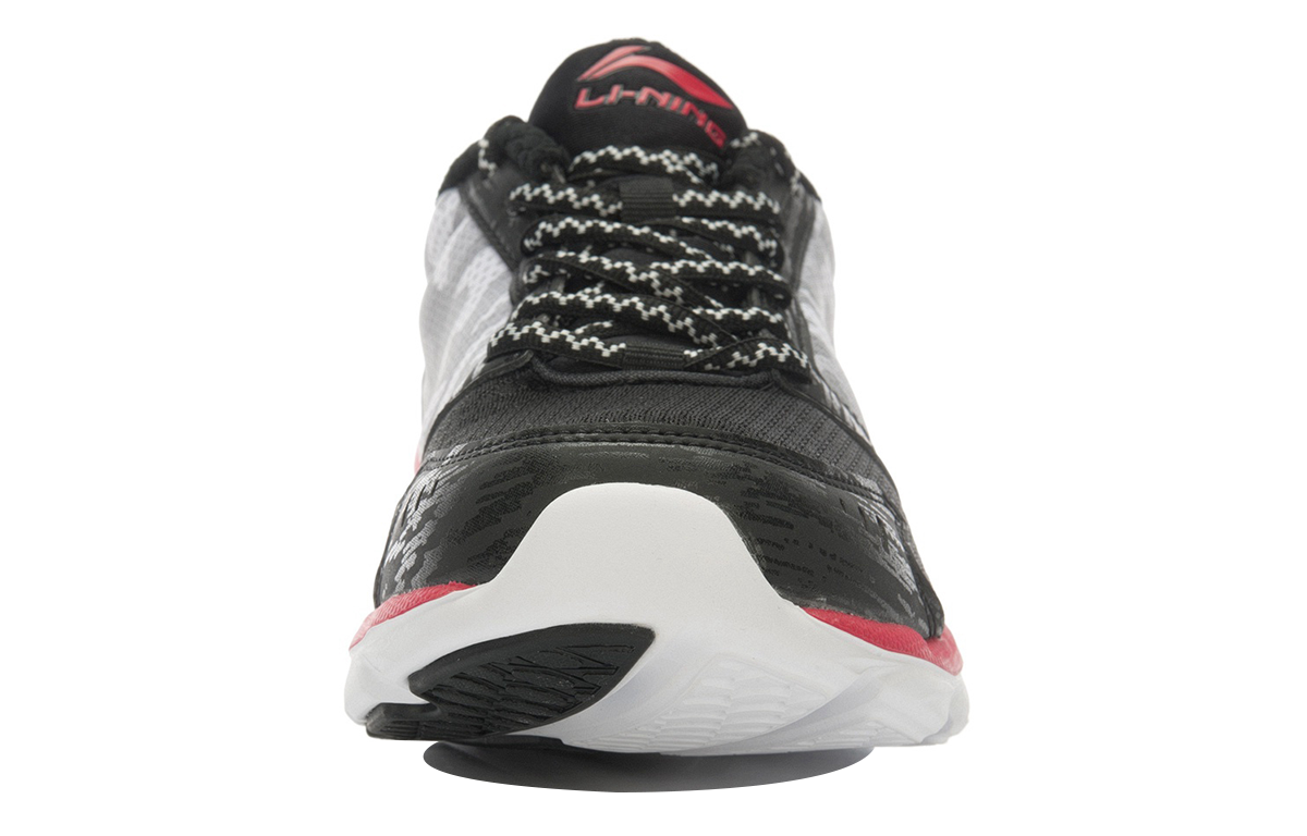 Shop Li-Ning Soft Low Top Running 'Black Red' ARBK067-1