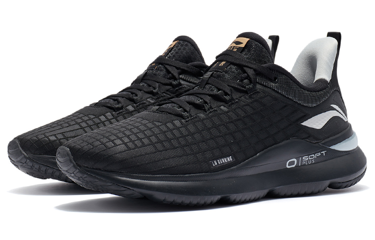 Lookbook Li-Ning Soft Plus 'Black White' AGLR257-1