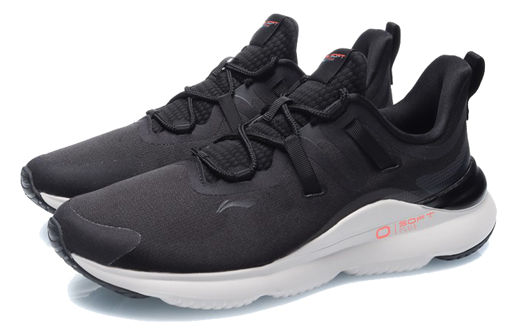 Lookbook Li-Ning Soft Plus 'Black White' ARHR011-3