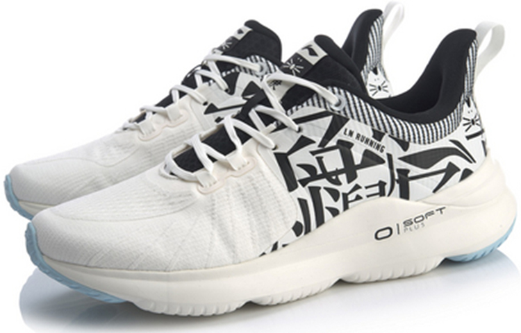 Lookbook Li-Ning Soft Plus 'White Black' ARHQ011-5