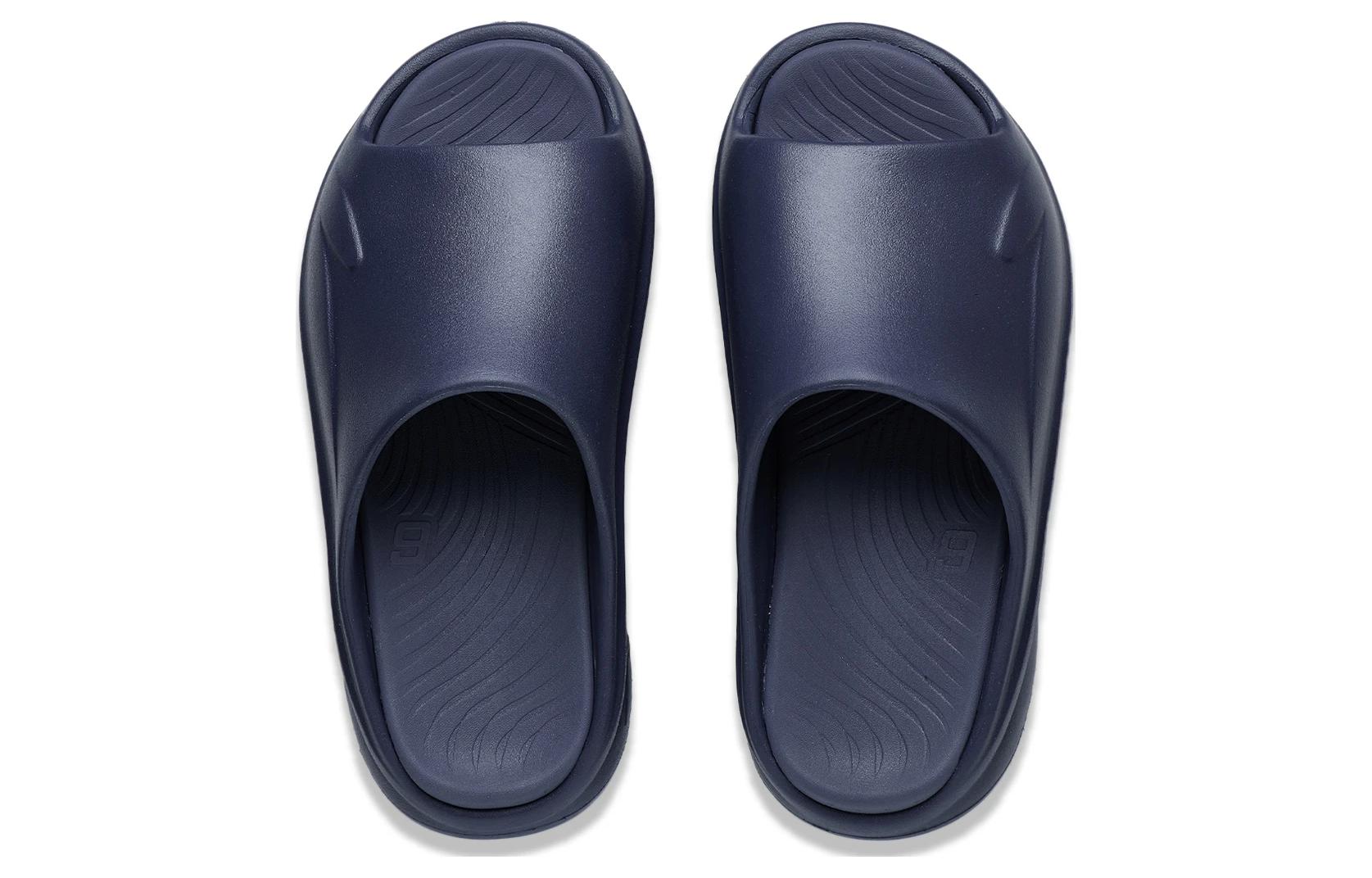 Lookbook Li-Ning Soft Slide 'Dark Blue' AGAT017-4
