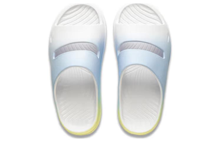 Lookbook Li-Ning Soft Slide 'Blanco Azul' AGAU005-6