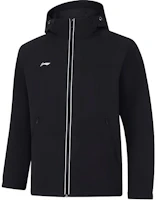 Li-Ning Solid Color Hooded Windbreaker Jacket Black AFDUA11-1 Li-Ning Solid Color Hooded Windbreaker Jacket Black AFDUA11-1