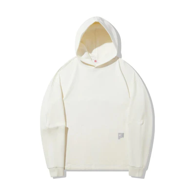 Li-Ning Solid Color Pullover Sweatshirt Off-White AWDT709-2
